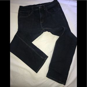 Dark blue slim straight jeans by RSQ TILLYS
